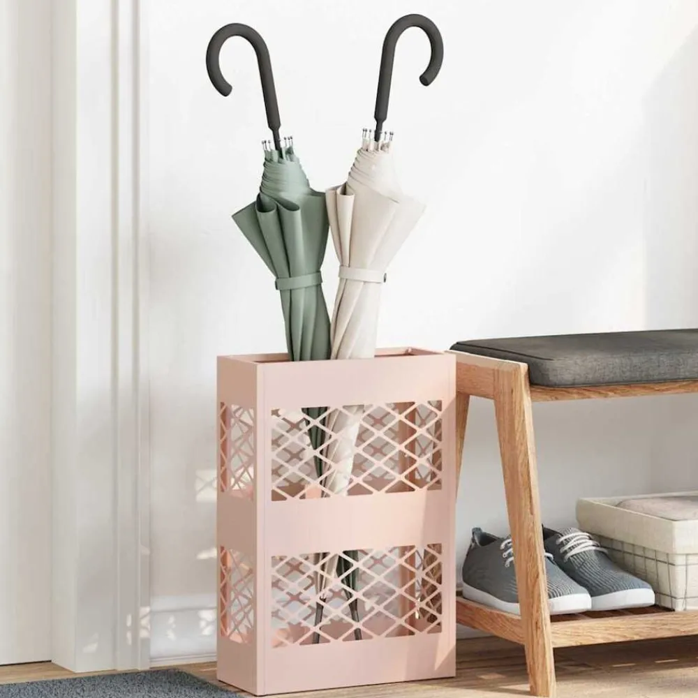 vidaXL Productos Del Hogar-Soporte para sombrilla 28 x 12 x 41 cm Acero