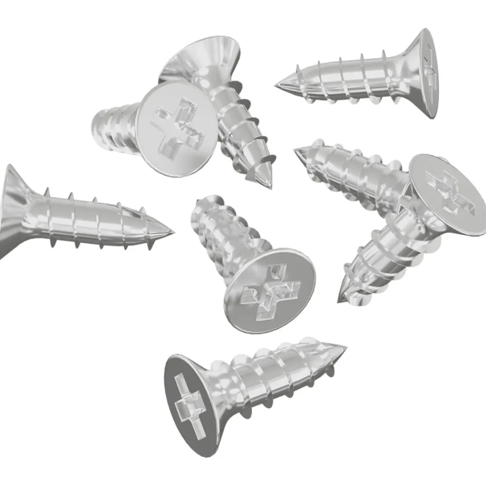 vidaXL Accesorios De Bricolaje-Soporte para Sostener Espejo 2 pcs Níquel 35 x 30 x 8,3 mm