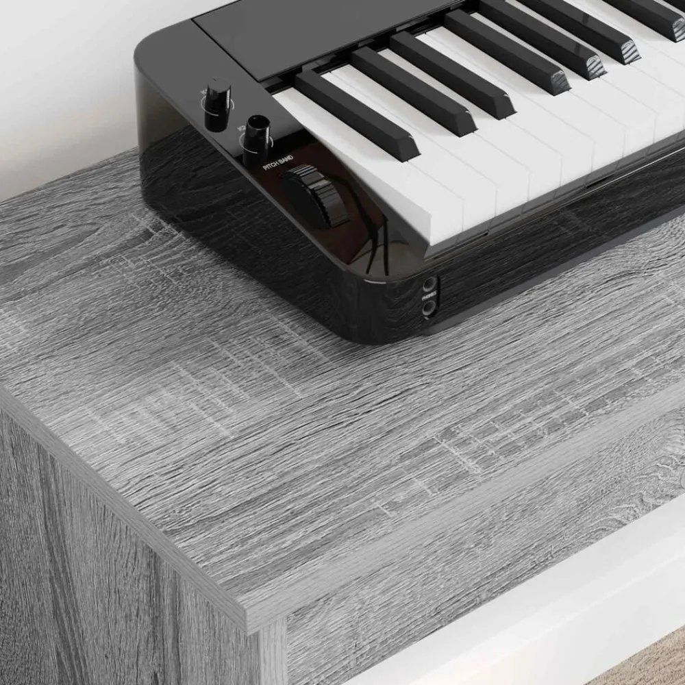 vidaXL Arte Y Ocio-Soporte para teclado 120 x 32 x 64 cm