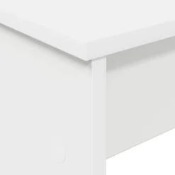 vidaXL Soporte para teclado 120 x 32 x 64 cm Madera de ingeniería White Sale
