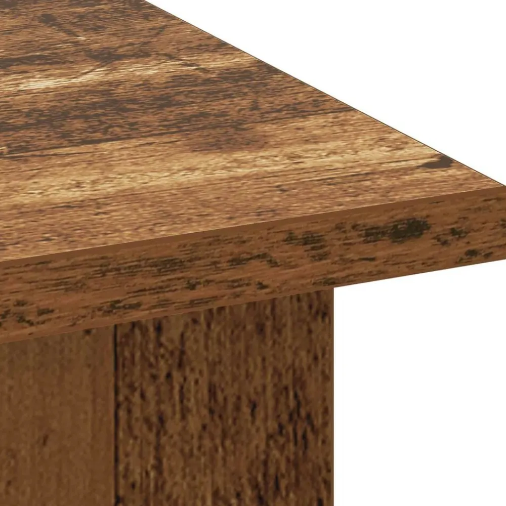vidaXL Soporte para TV Madera vieja 96 x 35 x 33,5 cm Madera envejecida Discount