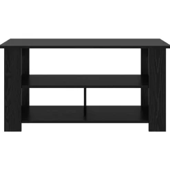 vidaXL Soporte para TV 100 x 40 x 50 cm Roble negro New