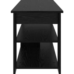 vidaXL Soporte para TV 100 x 40 x 50 cm Roble negro New