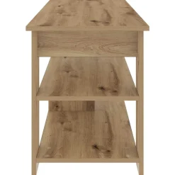 vidaXL Muebles Tv-Soporte para TV Roble artesanal 100 x 40 x 50 cm