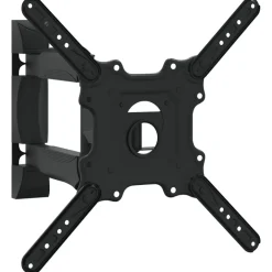 vidaXL Electrónica-Soporte pared TV pantalla 32''-55'' Max VESA 400x400 mm 35 kg