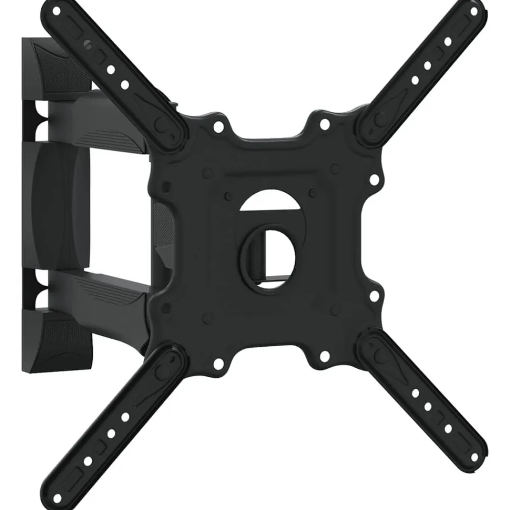 vidaXL Electrónica-Soporte pared TV pantalla 32''-55'' Max VESA 400x400 mm 35 kg