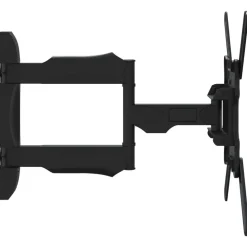 vidaXL Electrónica-Soporte pared TV pantalla 32''-55'' Max VESA 400x400 mm 35 kg