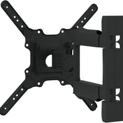 vidaXL Electrónica-Soporte pared TV pantalla 32''-55'' Max VESA 400x400 mm 35 kg