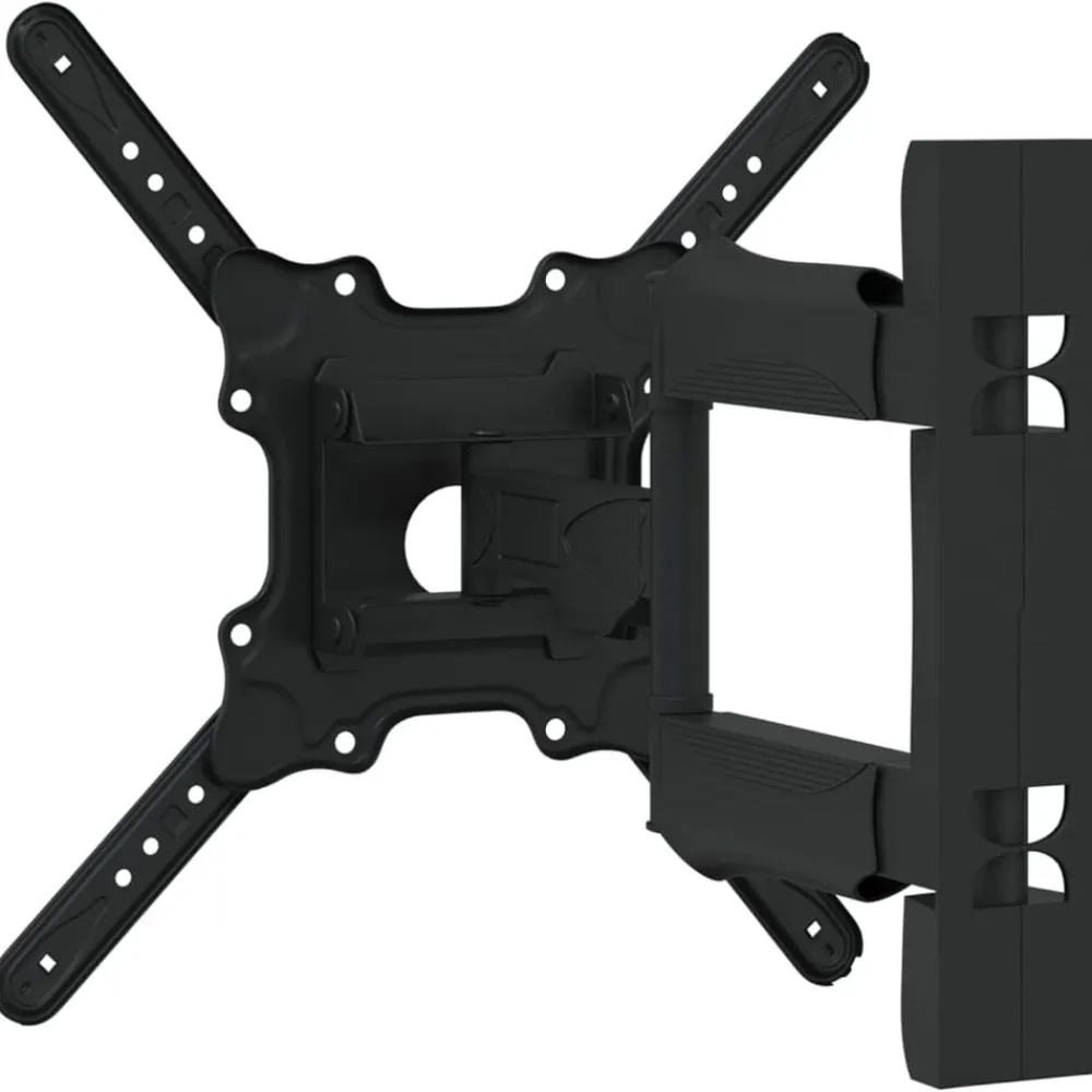 vidaXL Electrónica-Soporte pared TV pantalla 32''-55'' Max VESA 400x400 mm 35 kg