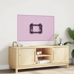 vidaXL Electrónica-Soporte pared TV pantalla 14''-42'' Max VESA 200x200 mm 30 kg