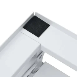 vidaXL Accesorios Para Electrodomésticos-Soporte pedestal doble lavadora con estantes extraíbles