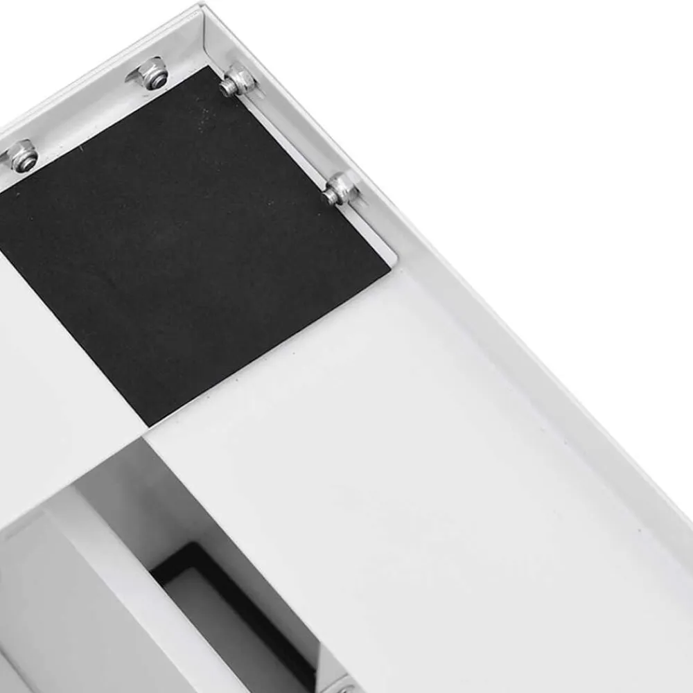 vidaXL Soporte pedestal para lavadora con cajón Blanco New