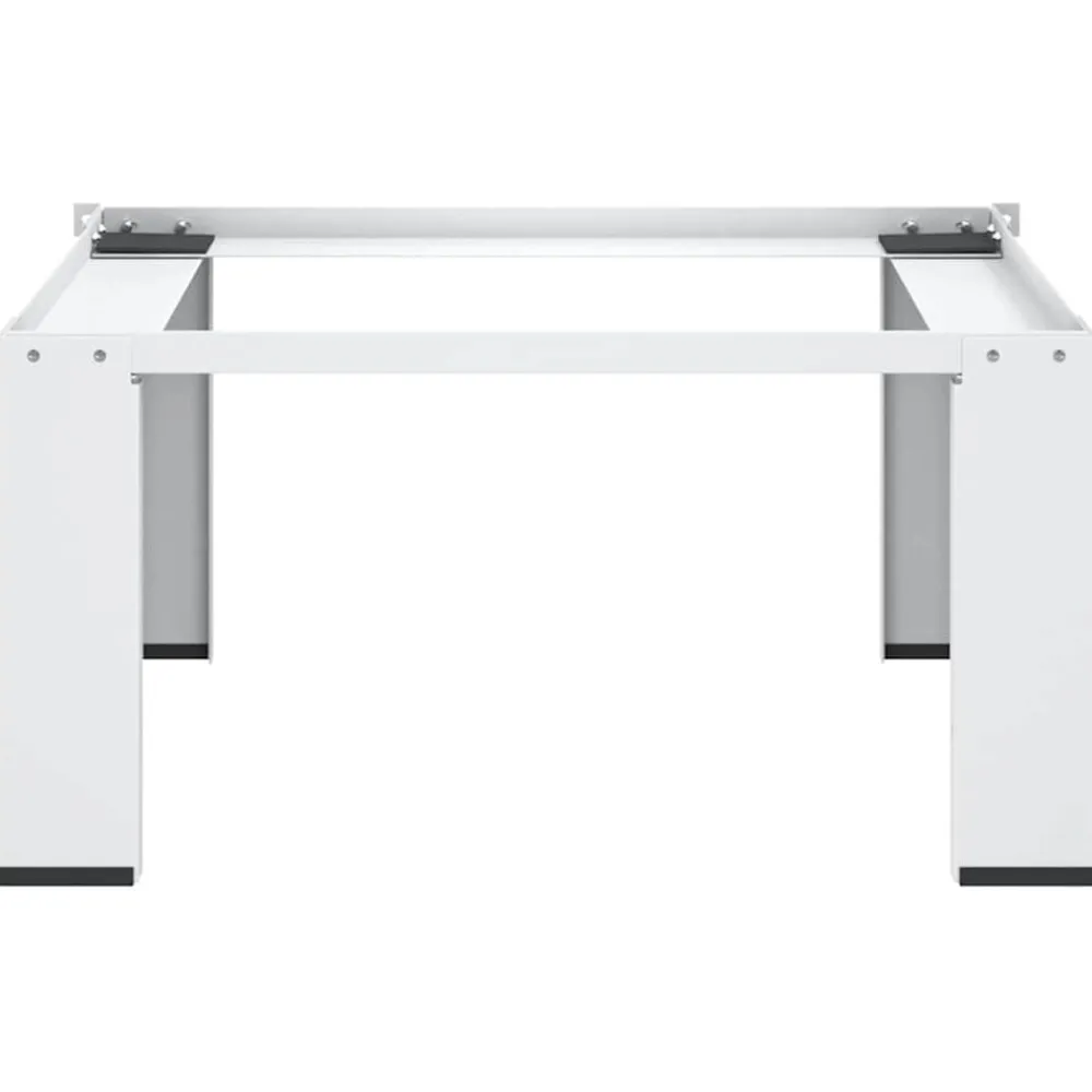 vidaXL Soporte pedestal para lavadora Blanco Hot