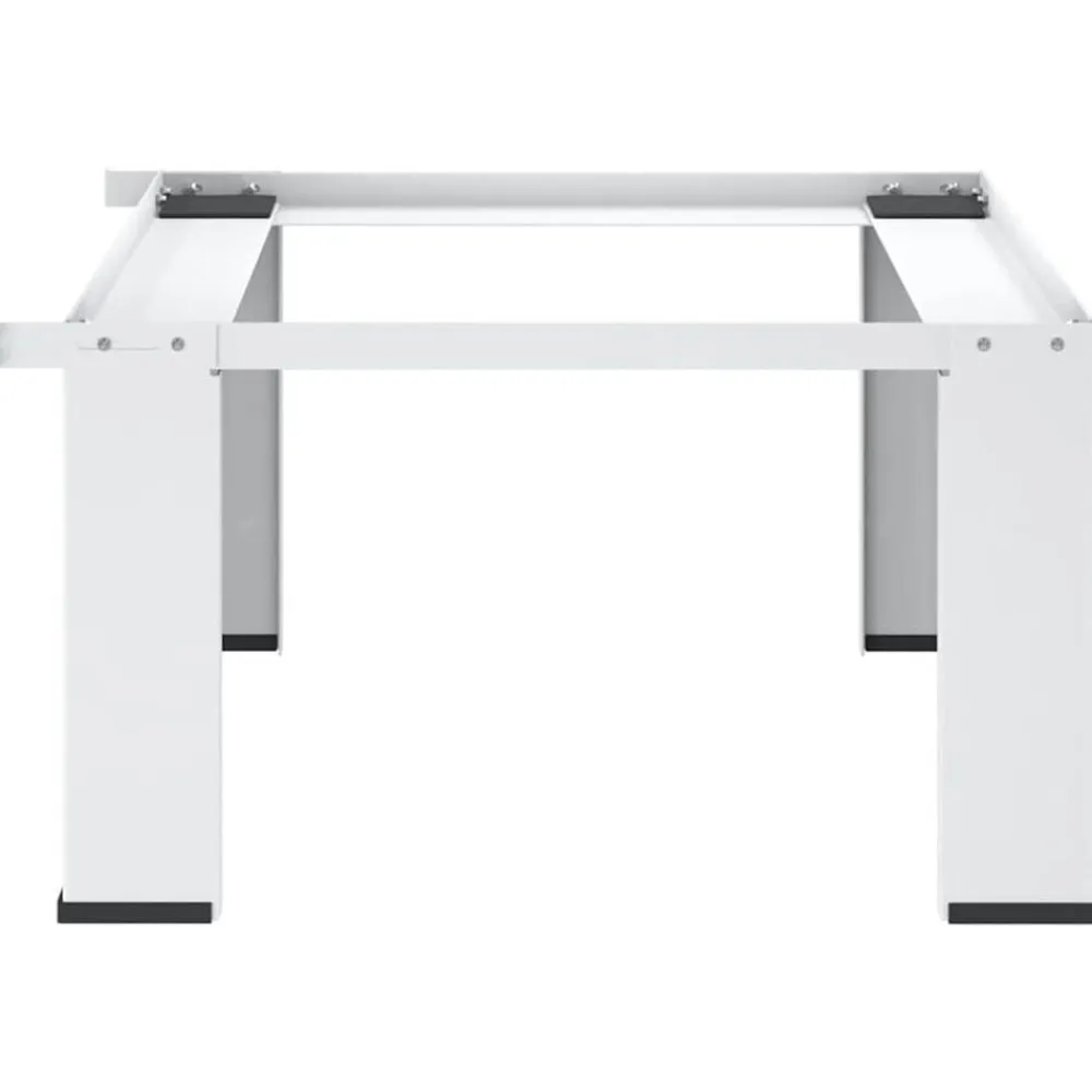 vidaXL Soporte pedestal para lavadora Blanco Hot