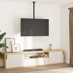 vidaXL Soporte techo TV pantalla 32''-65'' Max VESA 400x400 mm 40 kg