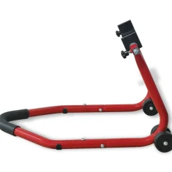 vidaXL Soporte trasero para motocicleta rojo