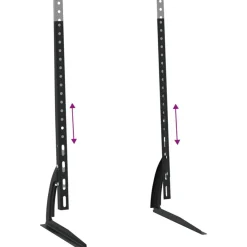 vidaXL Soporte TV con ruedas pantalla 37-75'' Max VESA 600x400 mm 45kg Online