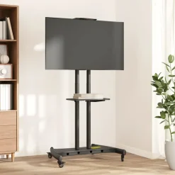 vidaXL Electrónica-Soporte TV con ruedas pantalla 32-70'' Max VESA 600x400mm 60kg