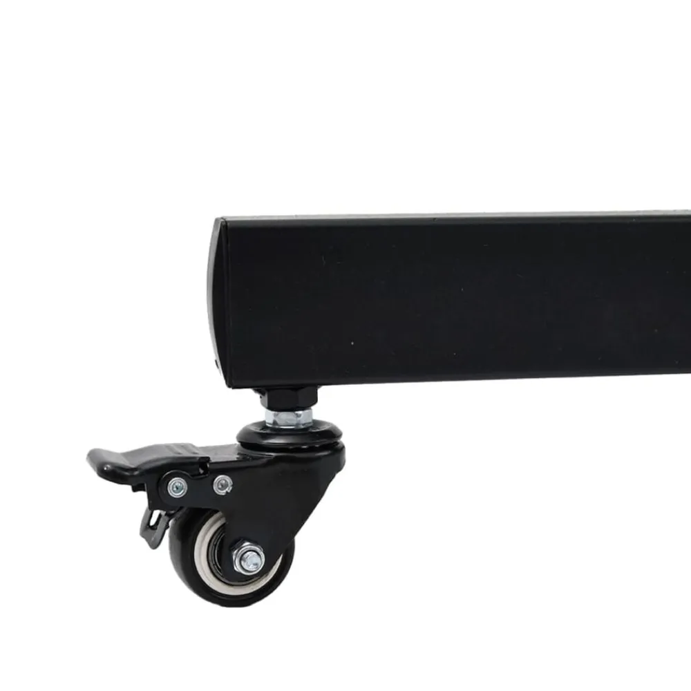 vidaXL Electrónica-Soporte TV con ruedas pantalla 32-70'' Max VESA 600x400mm 50kg