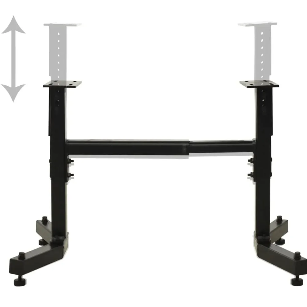vidaXL Herramientas-Soporte universal para torno de madera