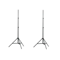 vidaXL Cámaras Y Objetivos-Soportes de lámpara 2 unidades altura 78-210 cm