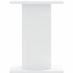 vidaXL Soportes de plantas 2 uds madera ingeniería 30x30x40 cm Blanco Outlet