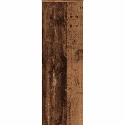 vidaXL Jardín-Soportes de plantas madera ingeniería envejecida 33x33x100 cm