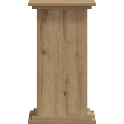 vidaXL Jardín-Soportes de planta madera ingeniería artisian 33x33x60 cm