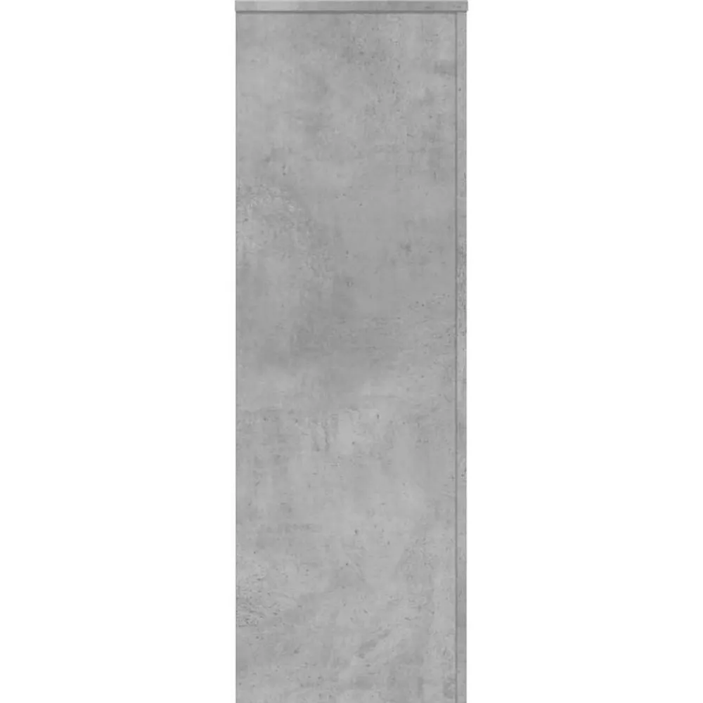 vidaXL Soportes de plantas madera ingeniería gris hormigón 33x33x100cm Gris hormigón Hot