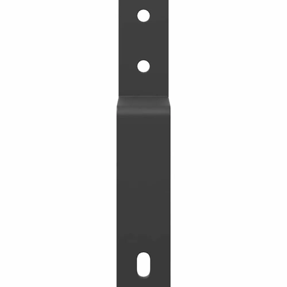 vidaXL Soportes derivación puerta granero 5 piezas para rieles planos Discount