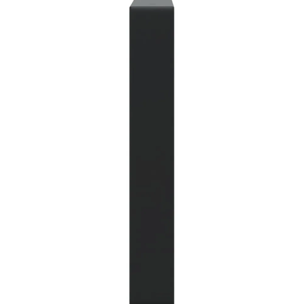 vidaXL Accesorios De Bricolaje-Soportes estante de lavabo 2 uds rectangular acero