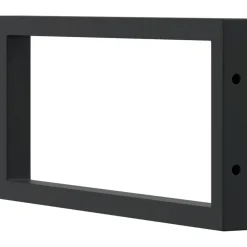 vidaXL Accesorios De Bricolaje-Soportes estante de lavabo 2 uds rectangular acero