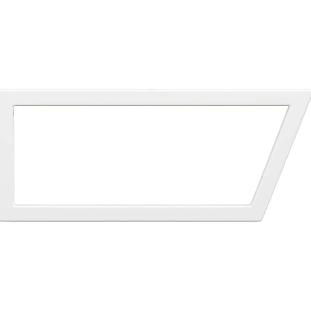 vidaXL Soportes estante de lavabo 2 unidades trapecio acero Blanco Outlet