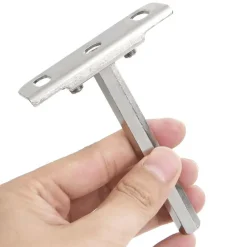 vidaXL Accesorios De Bricolaje-Soportes flotantes para estantes 12uds invisibles acero carbono