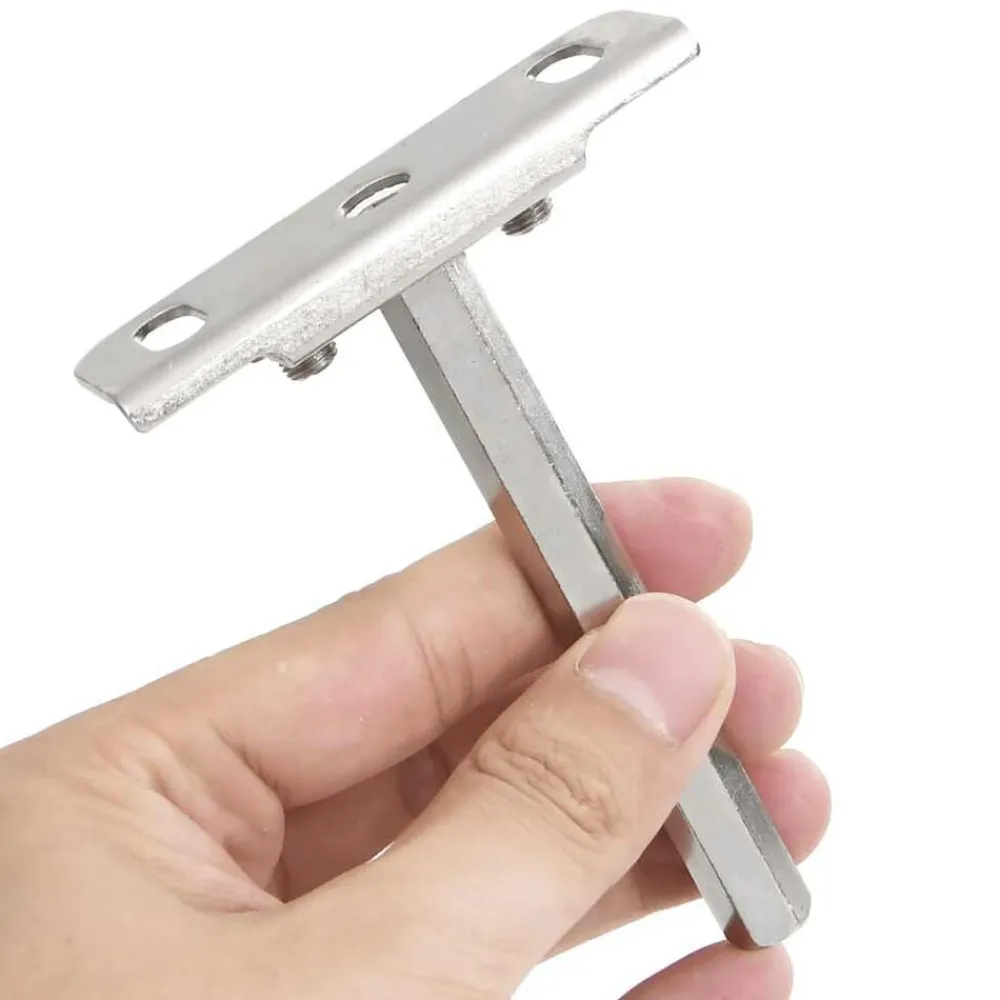 vidaXL Accesorios De Bricolaje-Soportes flotantes para estantes 12uds invisibles acero carbono