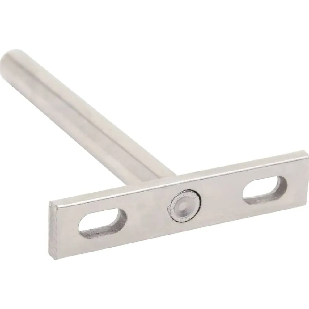 vidaXL Accesorios De Bricolaje-Soportes flotantes para estantes 12uds invisibles acero carbono