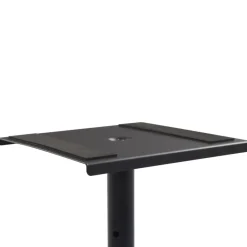 vidaXL Electrónica-Soportes para altavoces de estudio 2 unidades acero negro