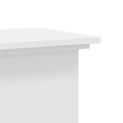 vidaXL Soportes para plantas madera de ingeniería 33x33x60 cm Blanco