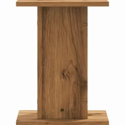 vidaXL Jardín-Soportes para plantas 2 uds madera artisian 30x30x40 cm