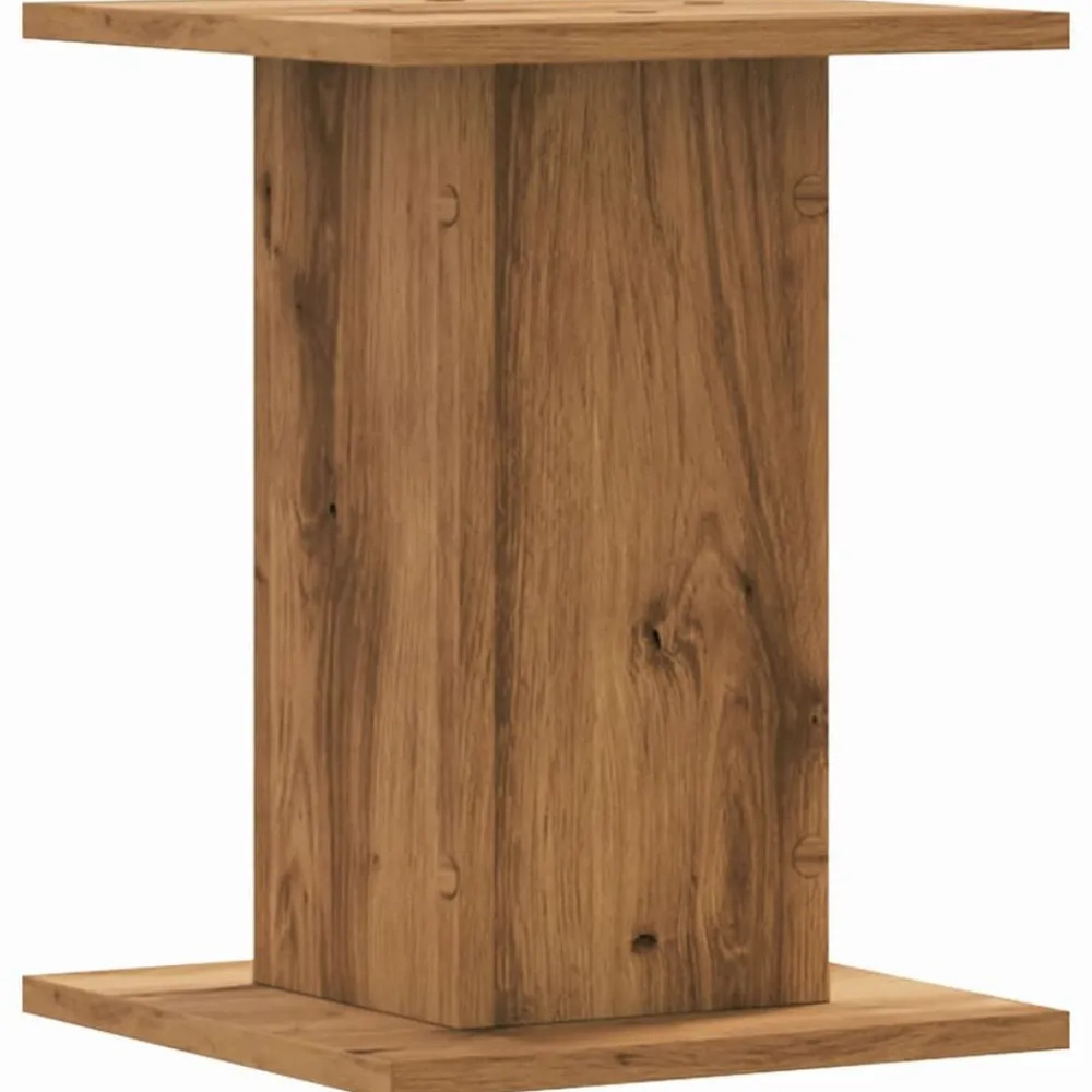 vidaXL Jardín-Soportes para plantas 2 uds madera artisian 30x30x40 cm
