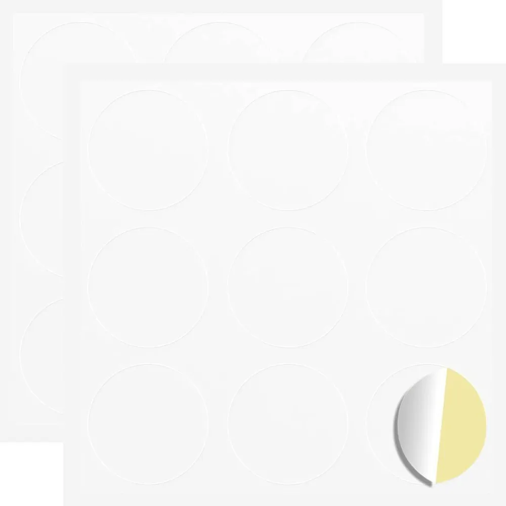 vidaXL Sticker 2 pcs Ø 20 x 0,5 mm Papel Sale