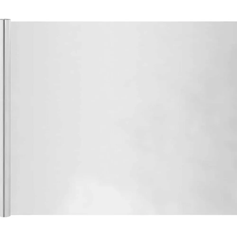 vidaXL Sticker de Muebles Plateado 90 x 500 cm Plástico