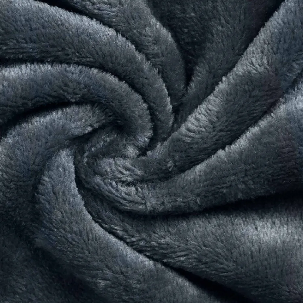 vidaXL Sudadera manta M Forro Polar y Franela Azul marino