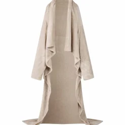 vidaXL Sudadera manta Tamaño F Franela Beige