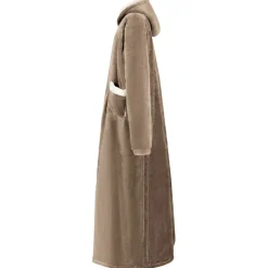 vidaXL Sudadera manta M Forro Polar y Franela Camel Discount