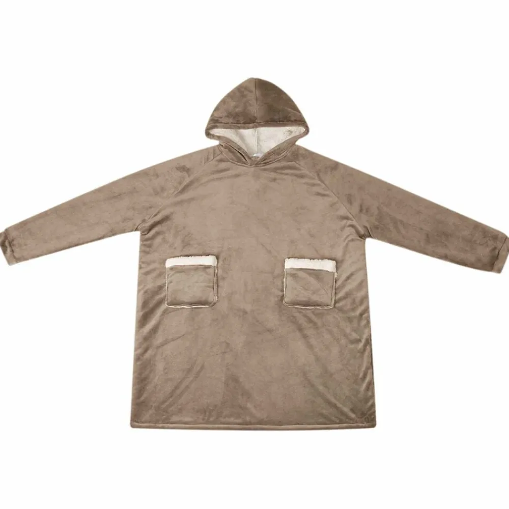 vidaXL Ropa Y Accesorios-Sudadera manta M Forro Polar y Franela