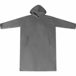 vidaXL Sudadera manta s Franela Gris oscuro