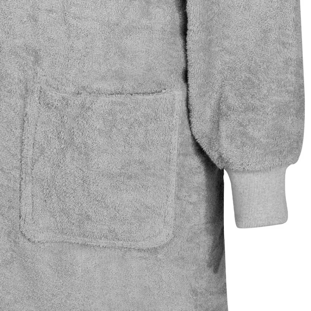 vidaXL Sudadera manta KINN L Algodón Gris Clearance