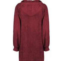 vidaXL Sudadera manta KINN Rojo L Algodón Burdeos Discount