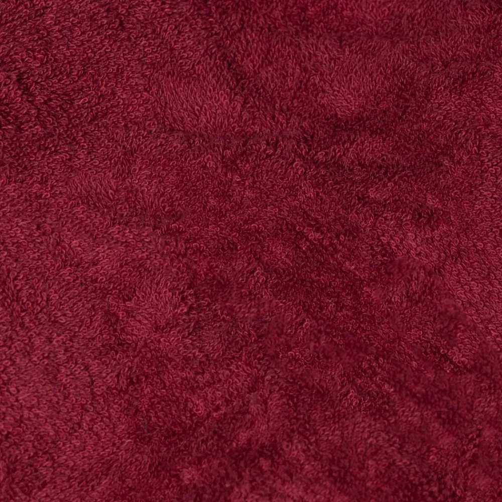 vidaXL Sudadera manta KINN Rojo L Algodón Burdeos Discount